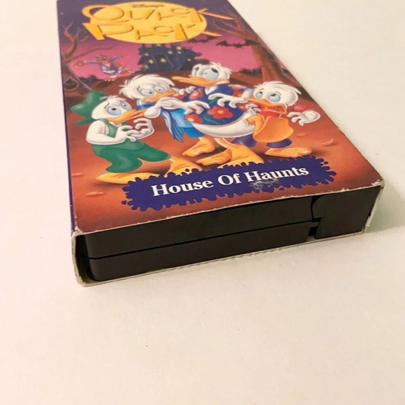 1997 Quack Pack House  of Haunts VHS Animated Disney Donald Duck Halloween Video - Picture 3 of 10